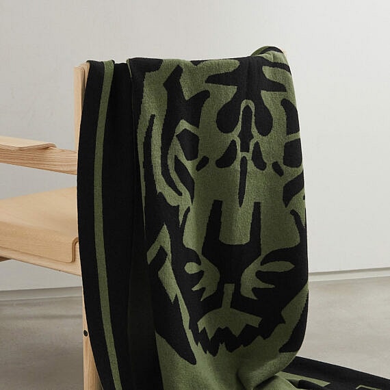 Tiger Blanket in Moss, TIGERBLANKET-MOSS, Diane Kordas Jewellery