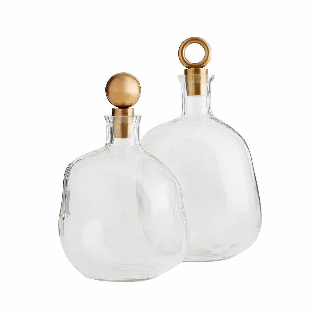 'Frances' decanters, set of two, Arteriors