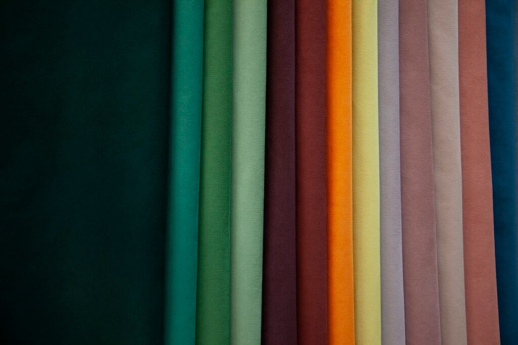 Ultrasuede spectrum of colours, Chase Erwin