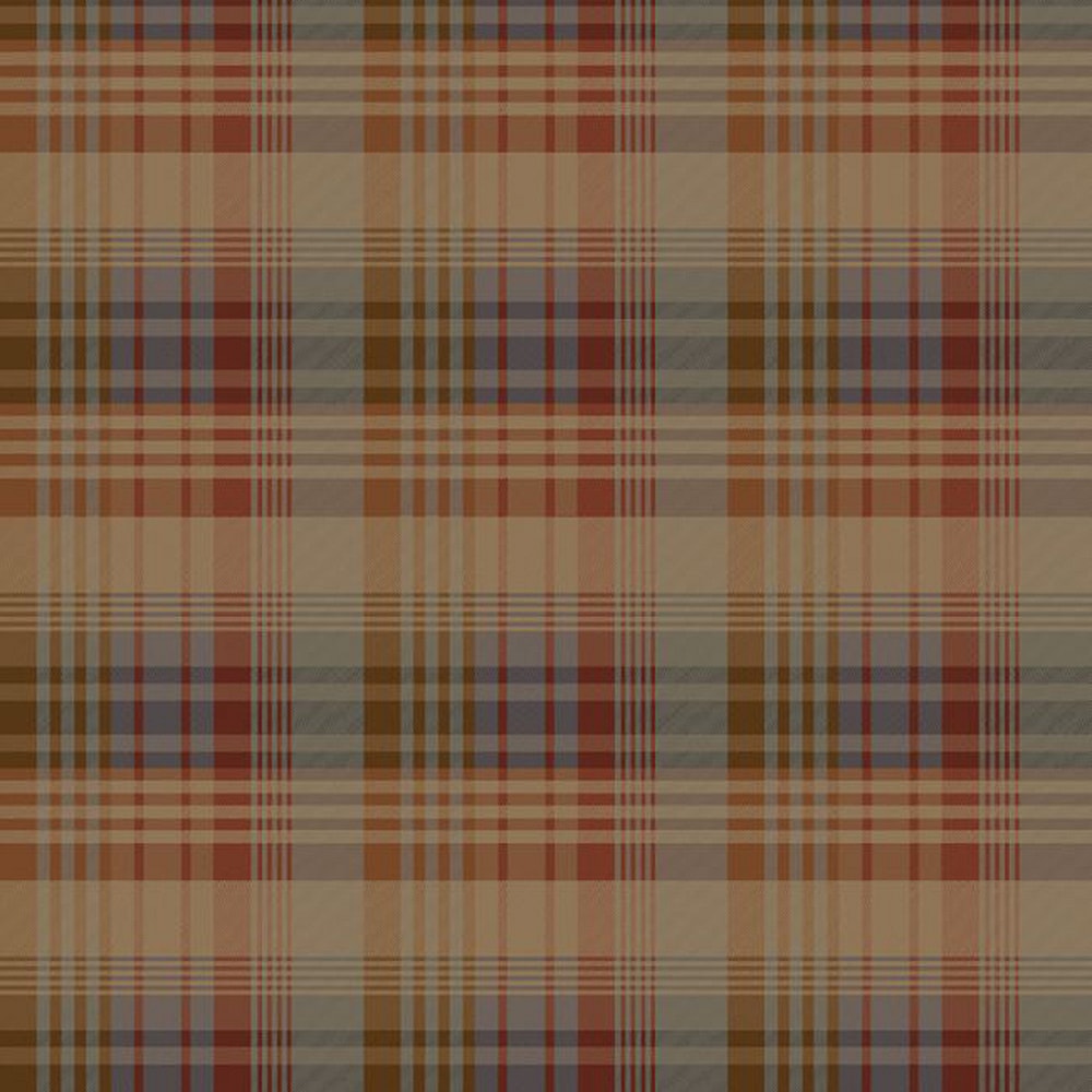 'Mulberry Ancient Tartan' wallcovering, Mulberry Home