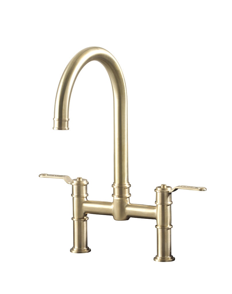 'Armstrong' tap, polished brass, Perrin & Rowe at House of Rohl
