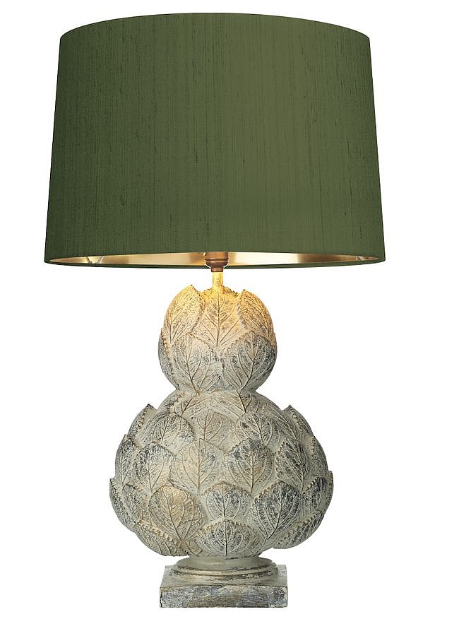 'Umbra Leaf' table lamp, David Hunt Lighting