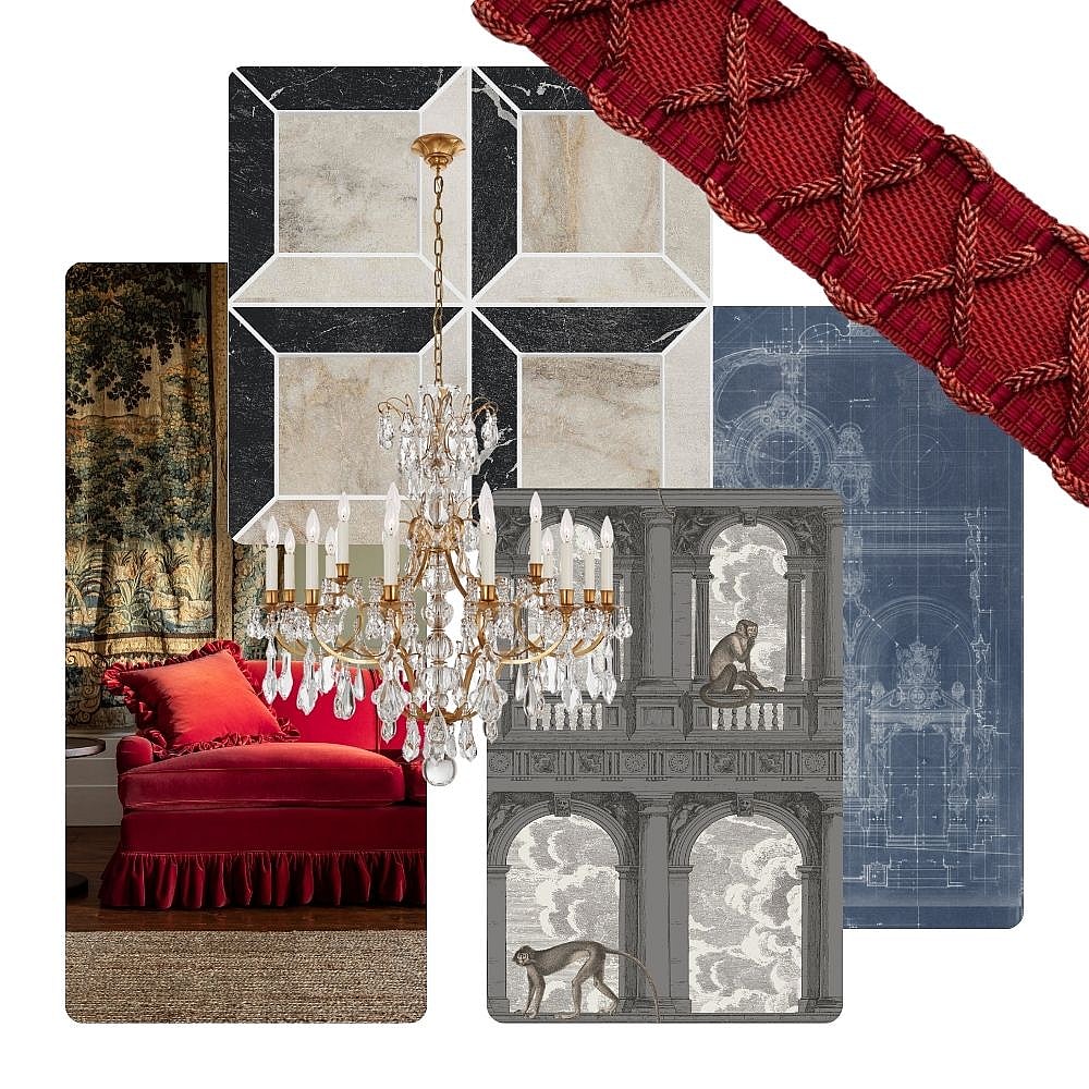Baroque interior design ideas