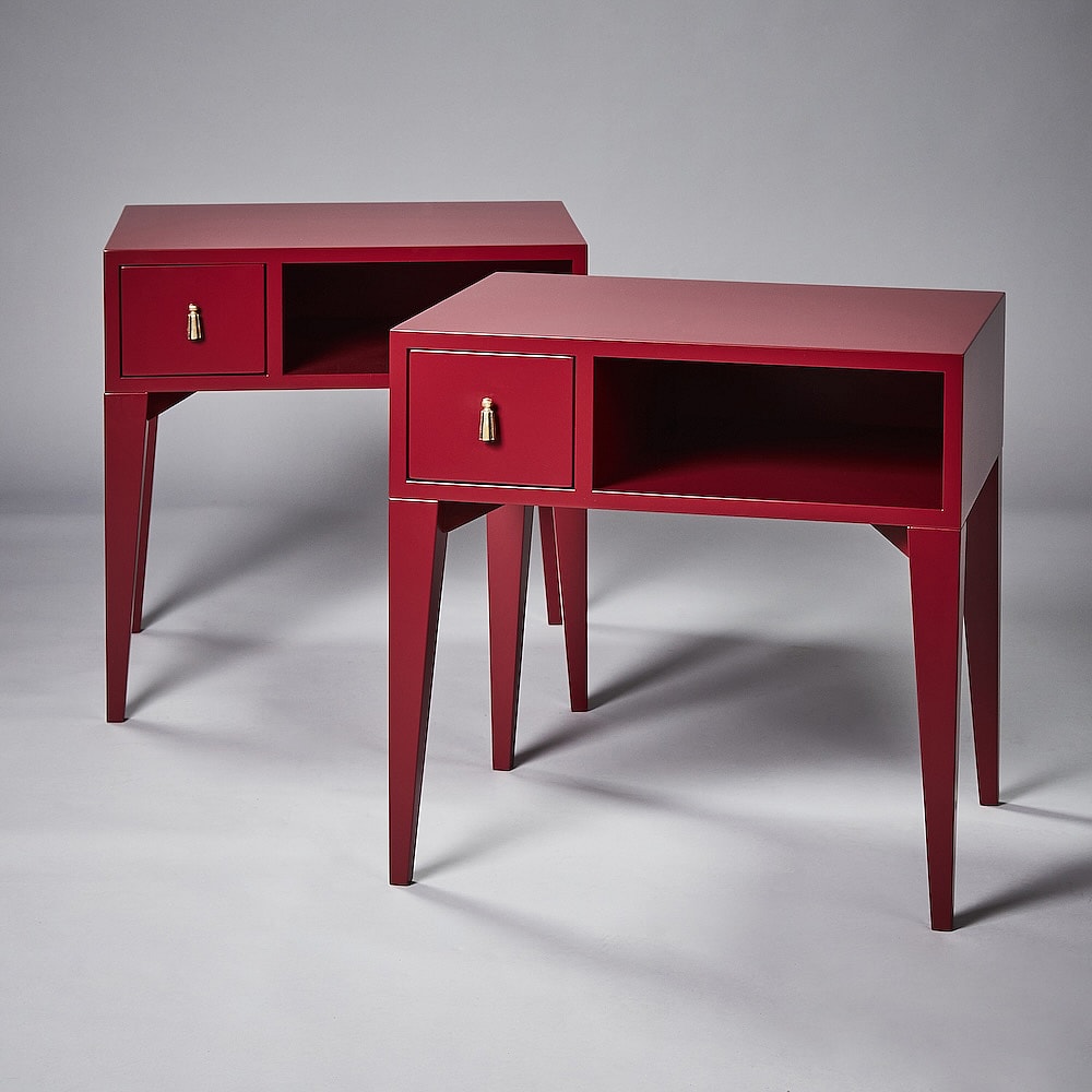 Bedside tables from Robert Langford's Color collection