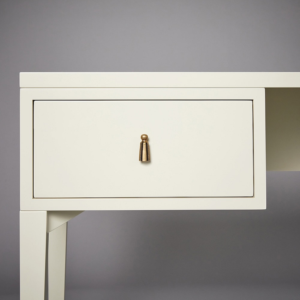 destail of desk/vanity from Robert Langford's Color collection