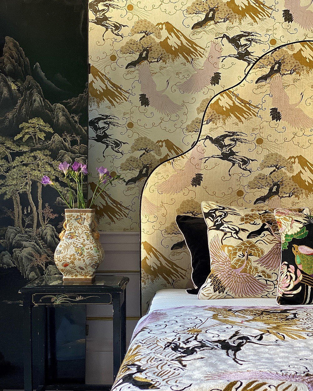 Eternal Toile Fabric and wallcovering, Wendy Morrison Design