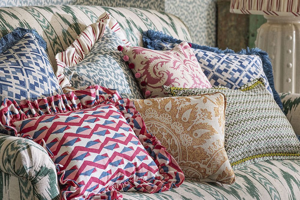 Fabrics by Thorp of London, from Pierre Frey