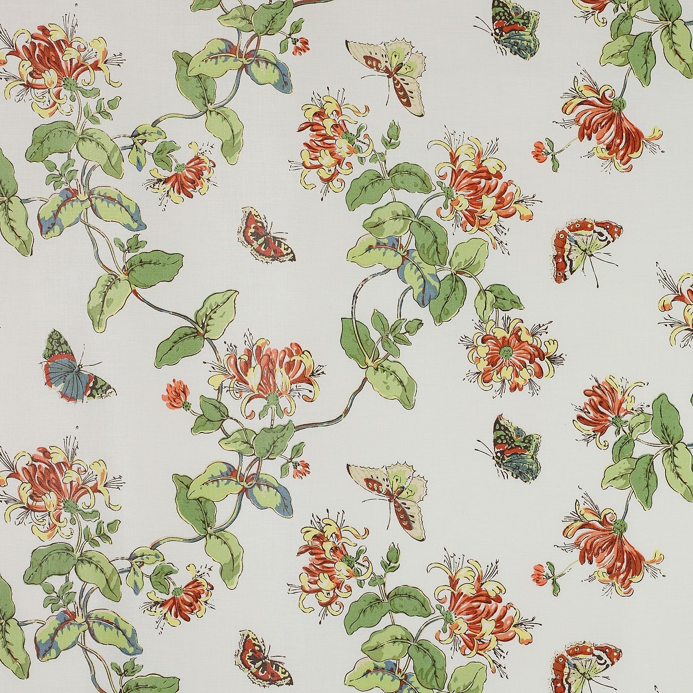 Honeysuckle fabric, Colefax and Fowler