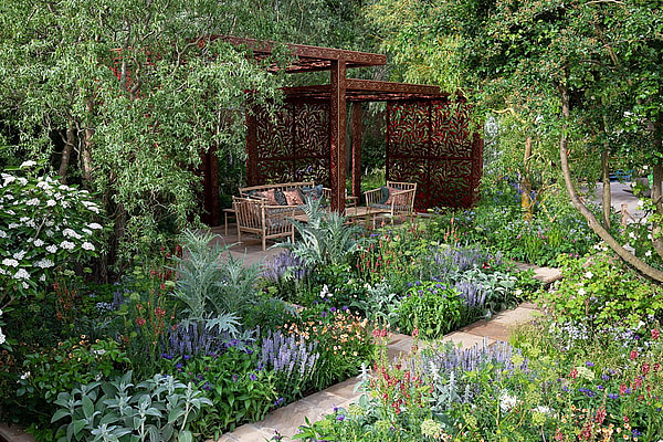 The Morris & Co Garden at RHS Chelsea 2022