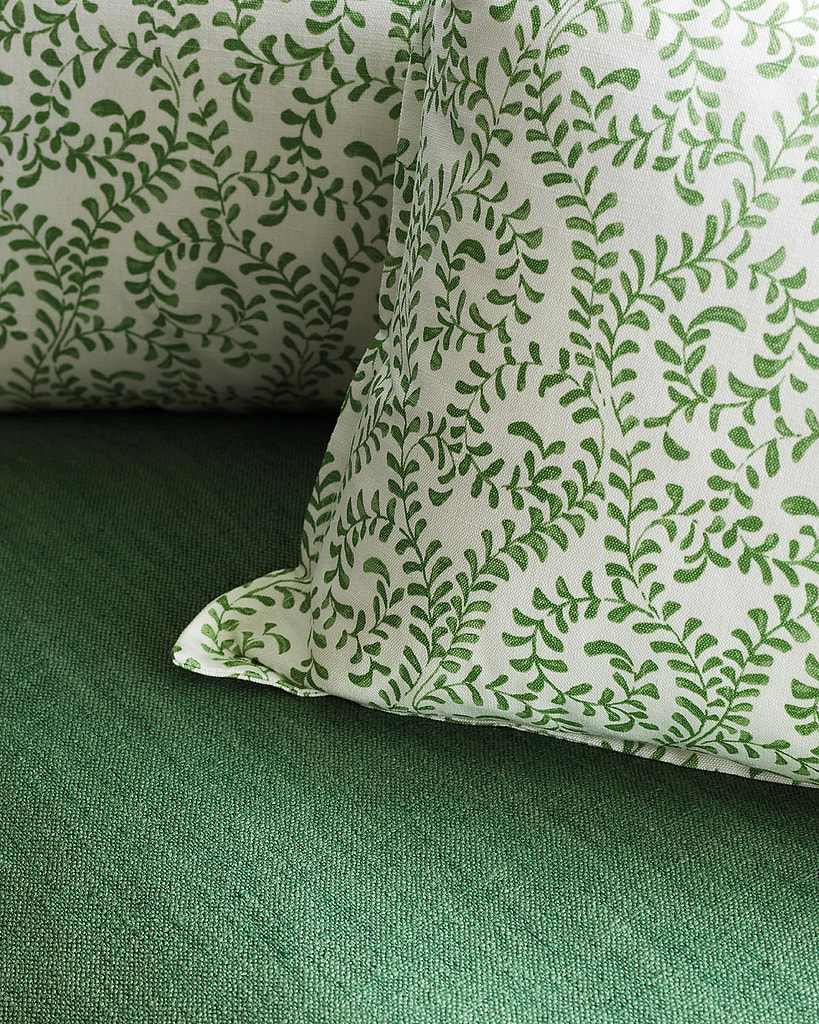 'Millie' fabric, emerald, Jane Churchill at Colefax and Fowler
