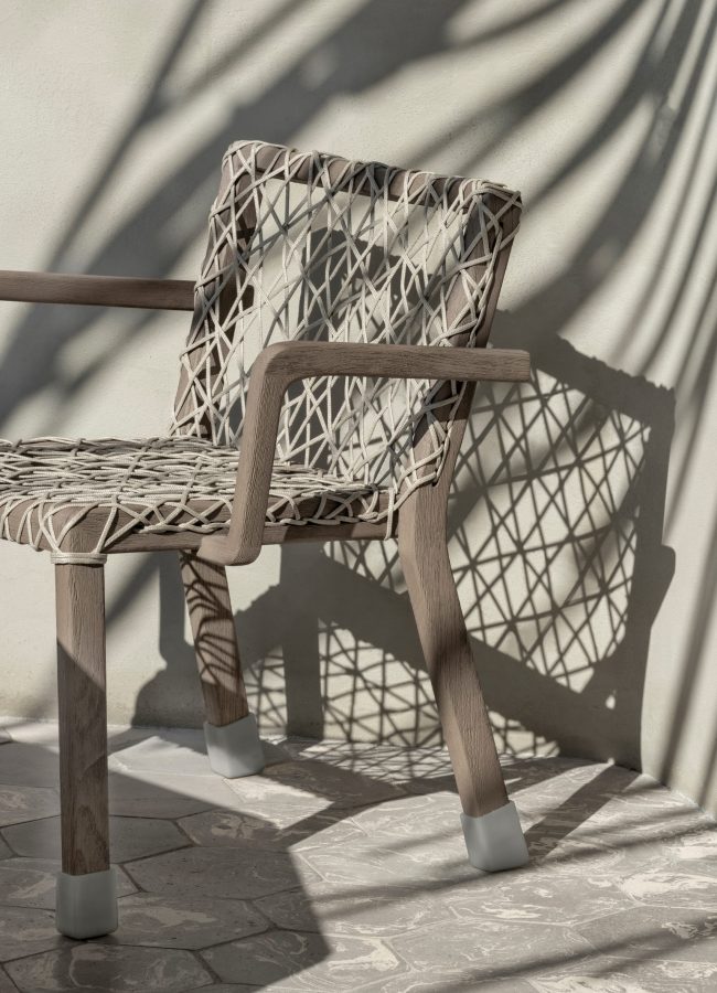 'Rafael'dining chair, Paola Navone and Ethimo