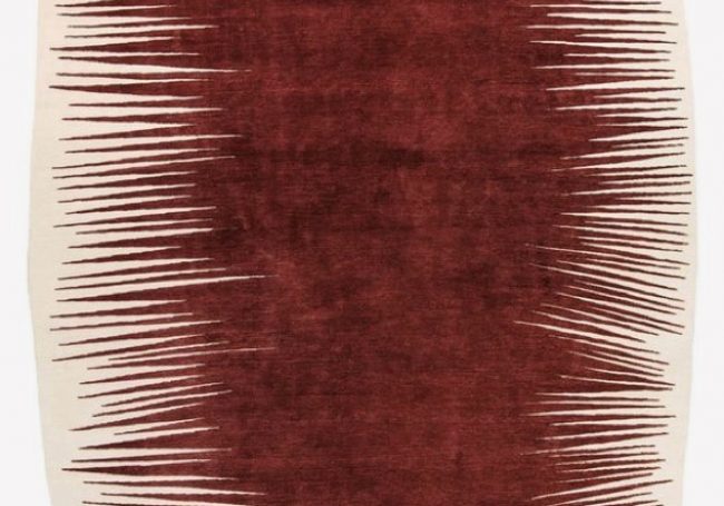 'Scarlet Peak' rug, Wool Classics