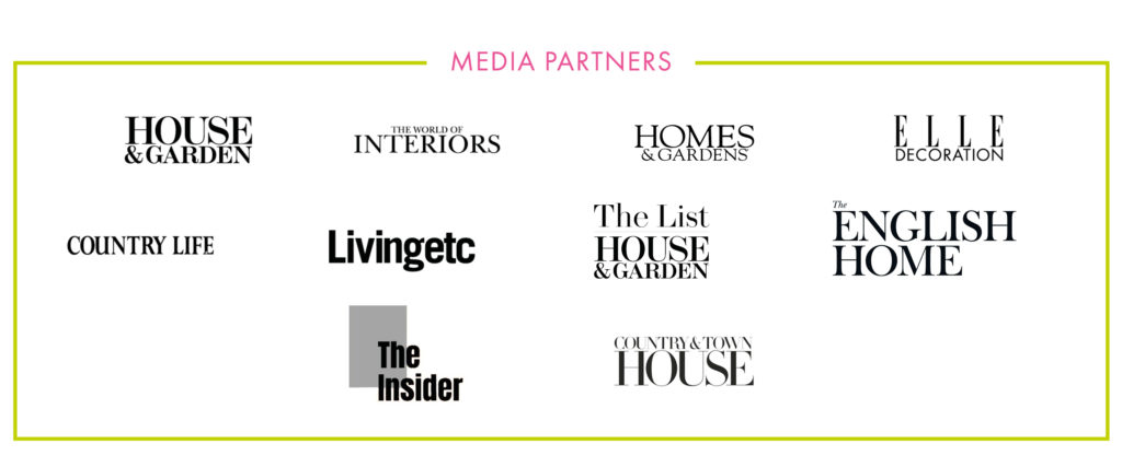 Media Sponsors - WOW!house - Design Centre Chelsea Harbour