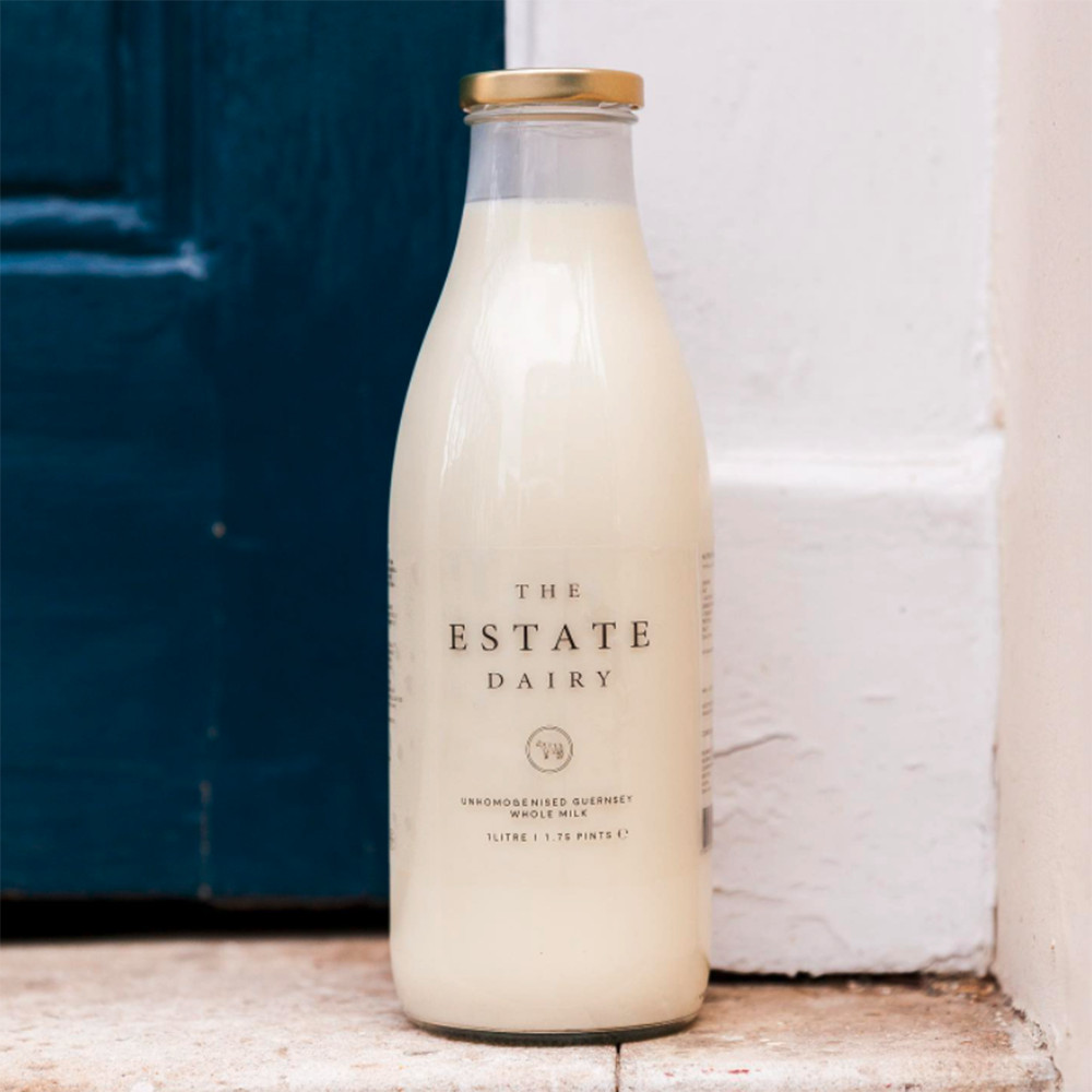 Milk from The Estate Dairy, used at the Design Restaurant by Social Pantry