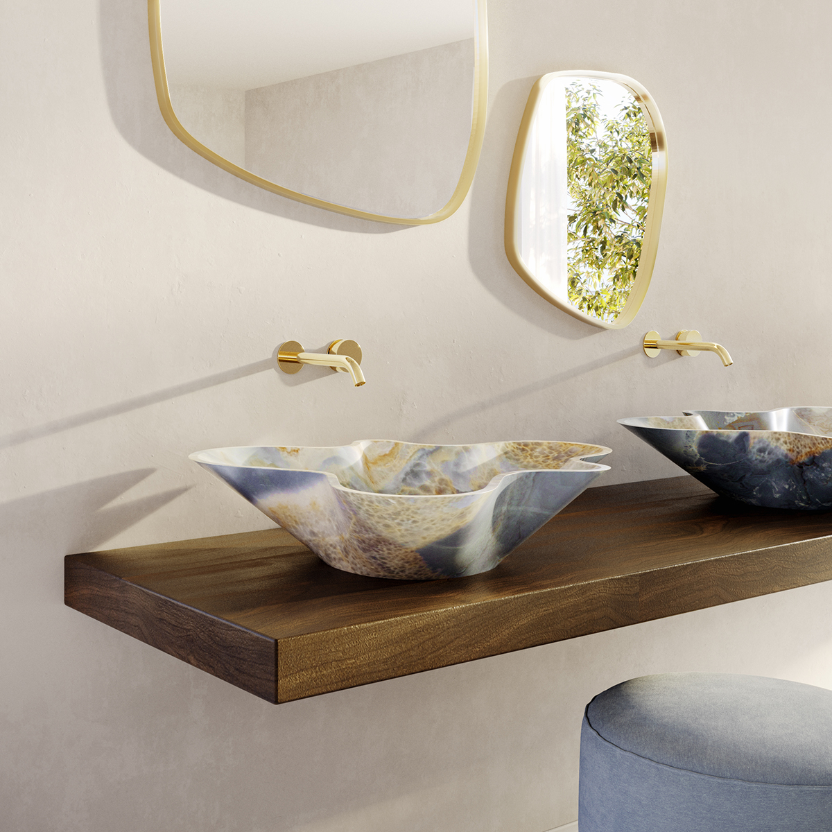Nahbi basin collection by Kreoo for West One Bathrooms