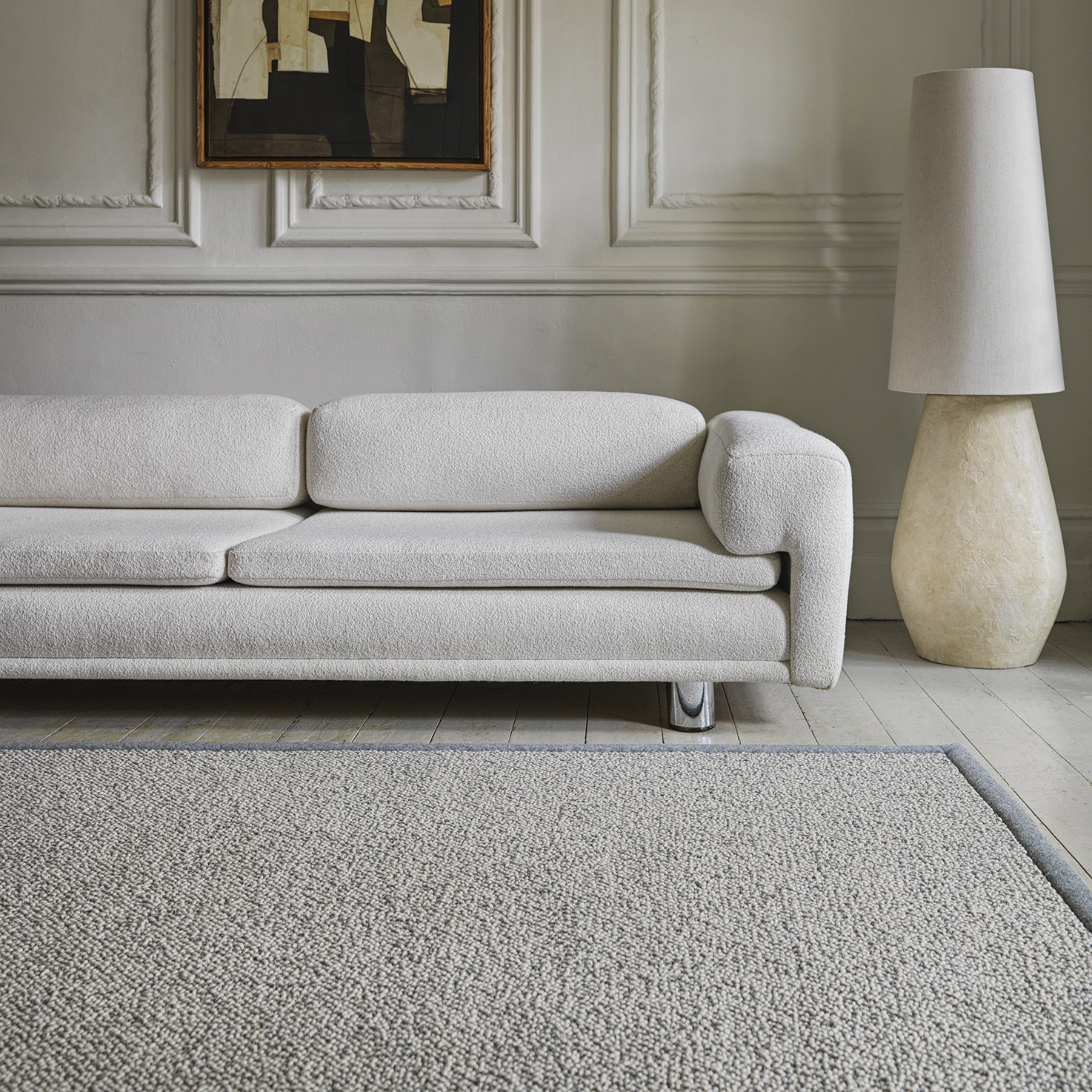 Rococo Pearl Grey rug, Crucial Trading